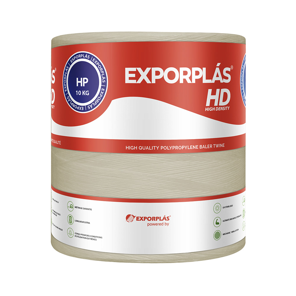 spago-110 Spago per balle HD PP 110 Exporplàs – 2 bobine da 10 kg per presse quadre alta densità - immagine 1